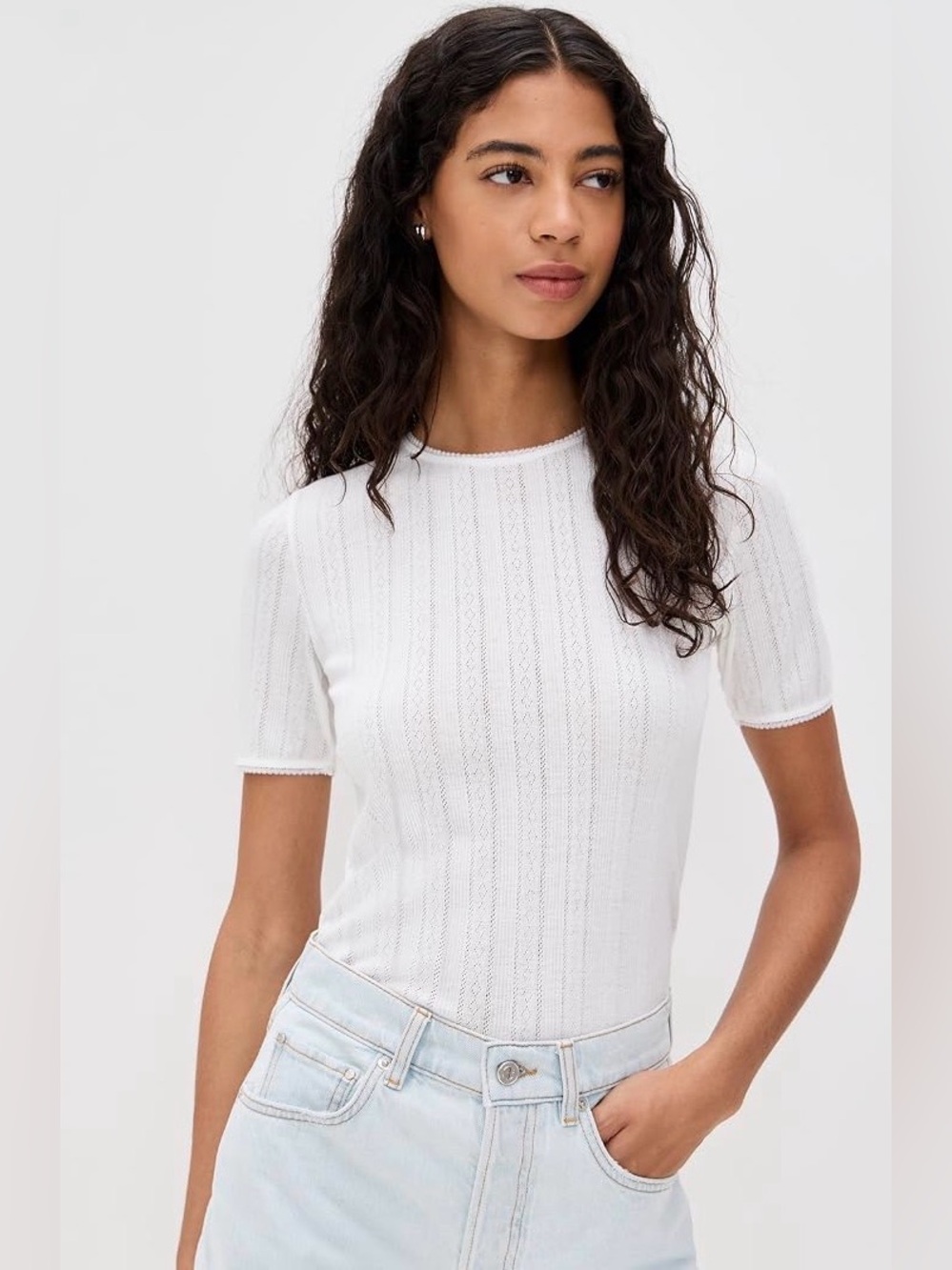ANINE BING white
Pia Tee size medium